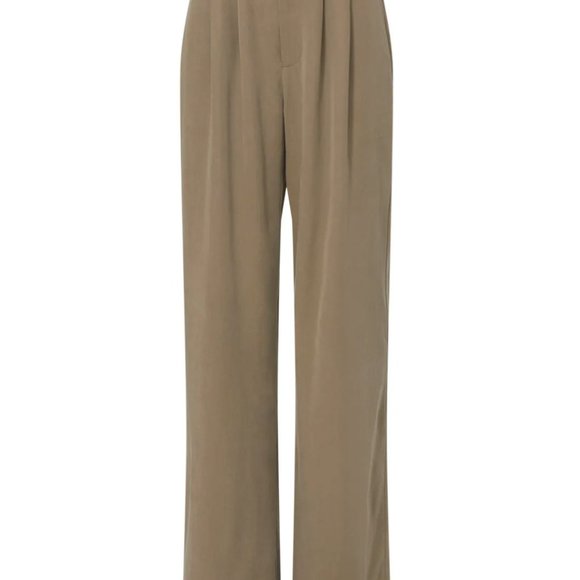 Reformation Mason Pants in Mushroom 8R - Picture 5 of 5